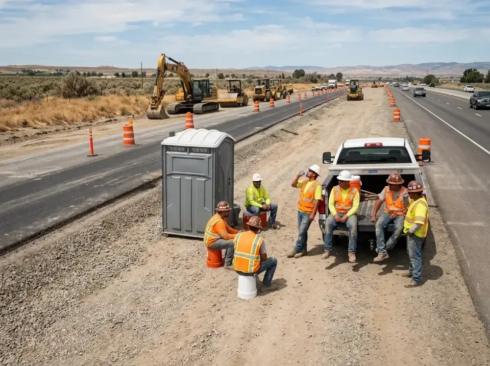 highway-road-construction-crew-007 — frequently asked questions, Porta Potty and Restroom Rentals in Madisonville, TX